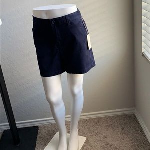 A new day Navy blue chino shorts